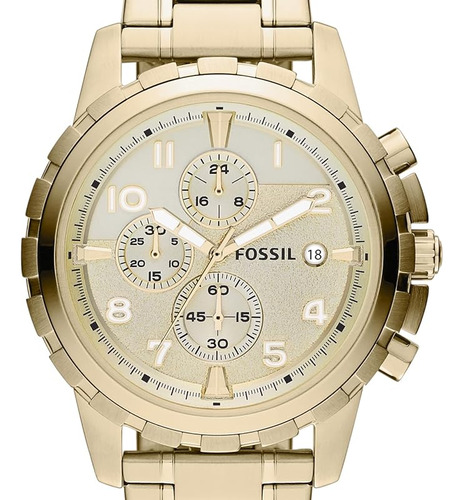 Fossil Dean Reloj Hombre 45mm Japones Cronografo Original
