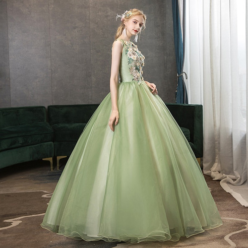 Vestido Quinceañera Quince Años Bordado Dulces16 Verde Olivo | Envío gratis Vestido Quinceañera Quince Años Bordado Dulces16 Verde Olivo | Envío gratis