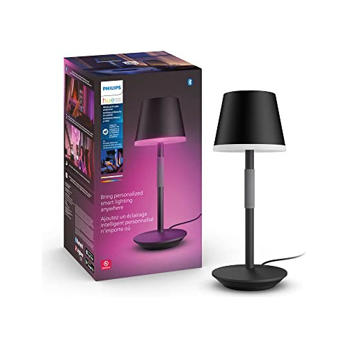 Philips Hue Paquete De 1 Lámpara De Mesa Portátil Go Para Us