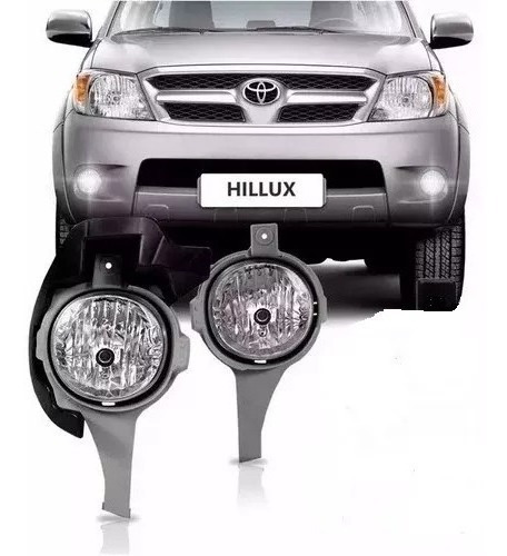 Juego Faro Auxiliar Para Toyota Hilux 2005 2006 2007 2008