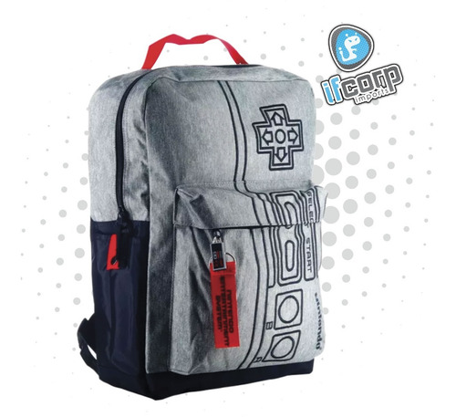 Mochila Nintendo Nes Control Backpack Original Bioworld
