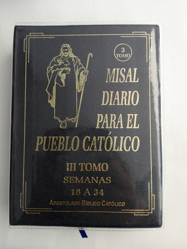 Imagen 4 de 7 de Misal Diario Para El Pueblo Católico Tres Tomos