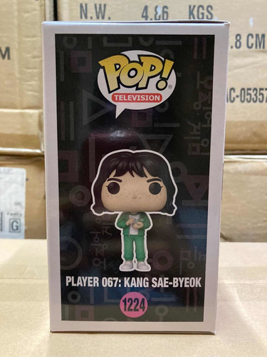 Player 067 Kang Sae-byeok 1224 Squid Game Funko Pop Netflix