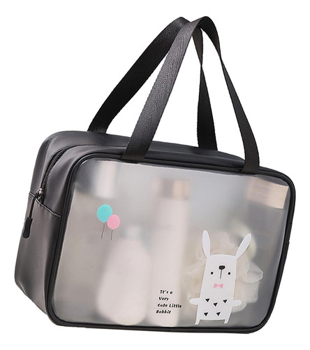 Neceser Pu Pvc Transparente Dibujos Animados De Mano