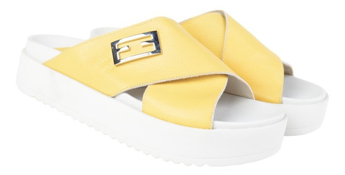 Zuecos Sandalias De Mujer De Cuero Kaleigh - Ferraro