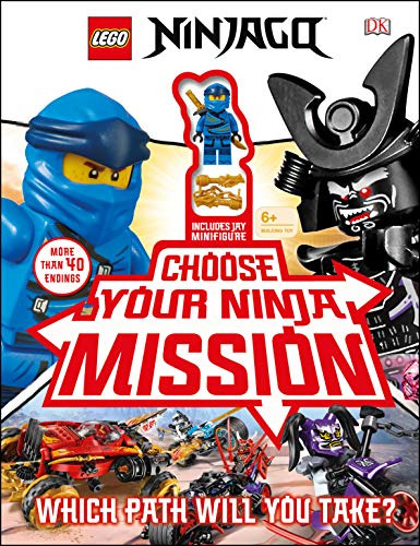 Book : Lego Ninjago Choose Your Ninja Mission With Ninjago.