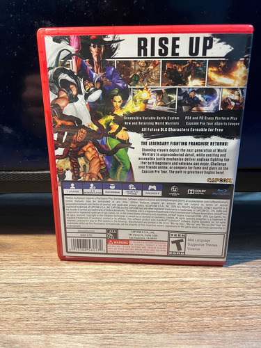 Street Fighter V Playstation 4 Hnostation (Usado)