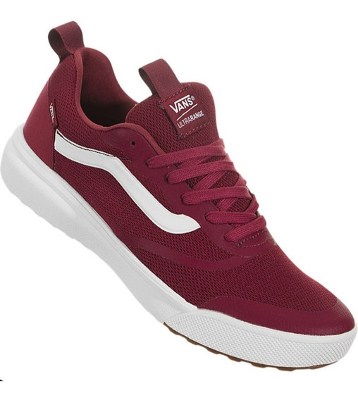 zapatillas vans mujer bordo