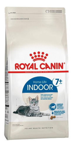 Imagen 1 de 1 de Alimento Royal Canin Feline Health Nutrition Indoor 7+ para gato senior todos los tamaños sabor mix en bolsa de 7.5kg