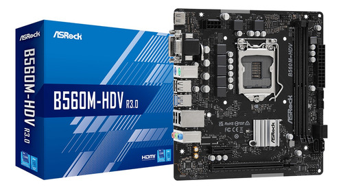 Tarjeta Madre Asrock B560m-hdv Ddr4 10ma/11va Gen Lga1200 Pc