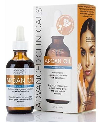 Advanced Clinicals Luxury Pure Argan Oil. Aceite Facial Lige