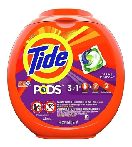 Tide Pods 81 Cápsulas1
