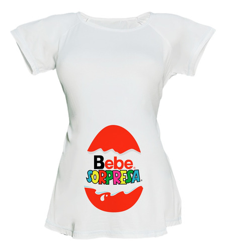 Blusa Para Embarazo Ranglan - Huevo Bebé Sorpresa