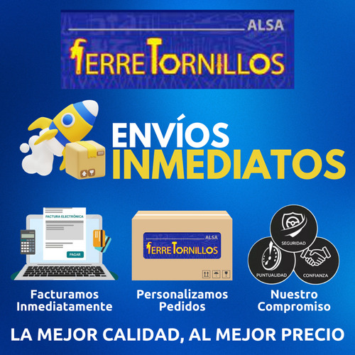 Tor. Hex. Inox. T-304 Nc 3/4 -10 X 5 1/2 | 500pzs