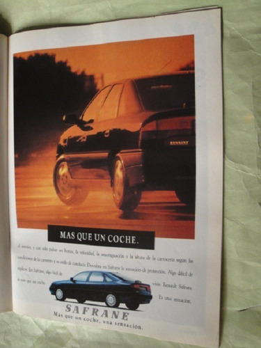 Publicidad Renault Safrane Año 1993