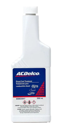 Tratamiento Combustible Diesel Acdelco 350 Ml