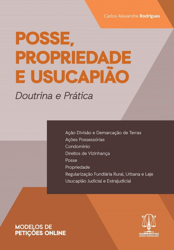 Posse, Propriedade E Usucapião - 2022 - Novo - Lacrado