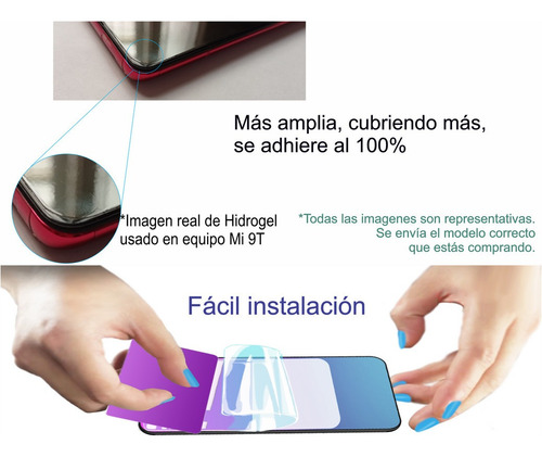 S109 Cube Mica Hidrogel Filtra Luz Azul/no Cristal