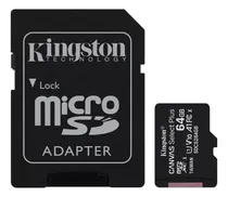 Comprar Memoria Micro Sd 64gb Kingston 100 Mb\u002Fs Clase 10 Canvas Plus