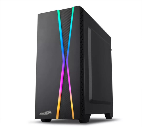 Gabinete Pc Gamer Sentey X10 Rgb Acrilic Usb 3.0 Sin Fuente