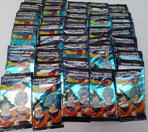 Dragon Ball Super Set De 50 Packs Coleccionables