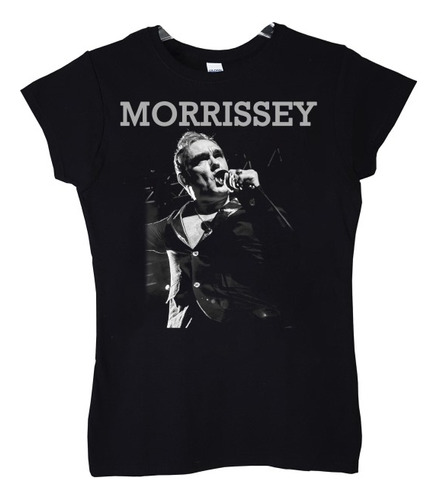 Polera Mujer Morrissey Singing Pop Abominatron