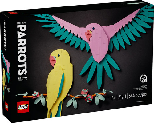 Lego Art 31211 Guacamayos