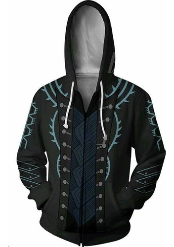 Juego Devil May Cry 5 Sudadera Vergil Cremallera Chamarras