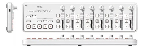 Controlador 8 Faders 8 Potes Usb Korg Nanokontrol2