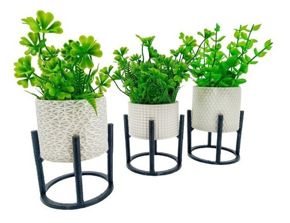 Mini Vaso De Planta Artificial | MercadoLivre 📦