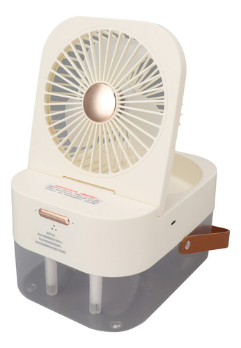 Miniventilador Humidificador De Escritorio, Usb Tipo C, Dc,