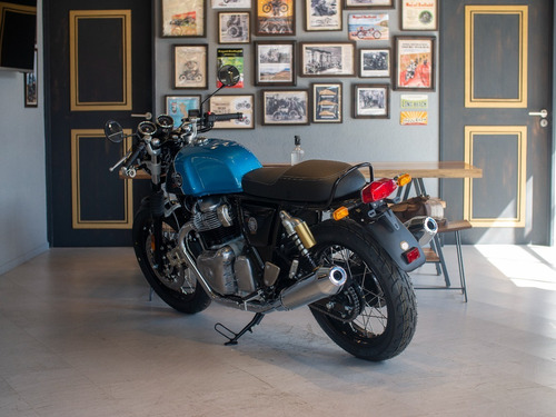 Imagen 2 de 25 de Royal Enfield Continental Gt 650 Azul Reserva Disponible