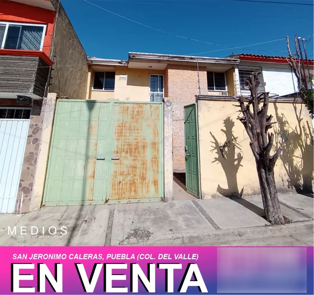 Casa Para Remodelar En San Jeronimo Caleras, Puebla, Solo Contado