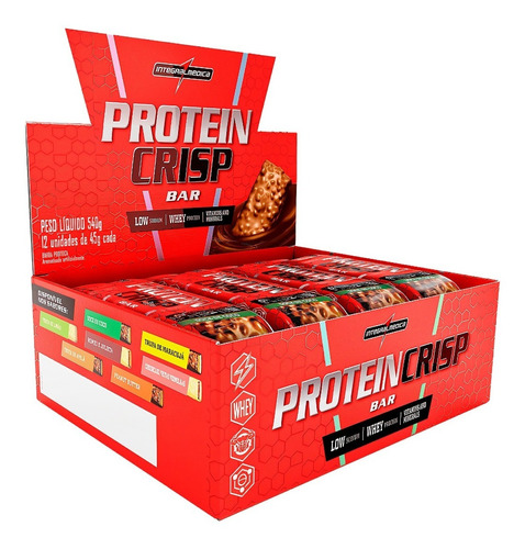 Protein Crisp Bar Cx 12un - Integralmedica Promoção