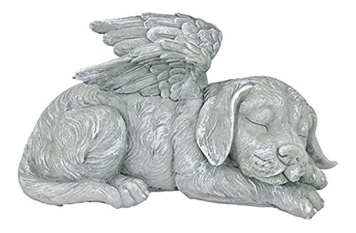 Design Toscano Dog Angel Pet Memorial Grave Marker Tribute S