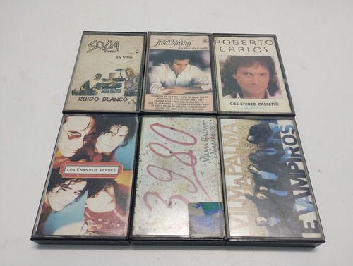 Lote De Cassettes Soda Stereo - Vilma Palma Y Otros