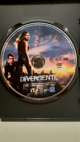 Dvd Filme Divergente Ficção Científica Aventura Altruísmo (Usado)