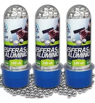 Comprar 300 Esferas De Alumínio 6mm Pistola Airsoft Airgun Bbs Metal