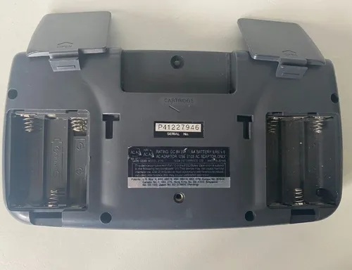 1 Par De Tapas Pilas Traseras Compatible Con Gamegear