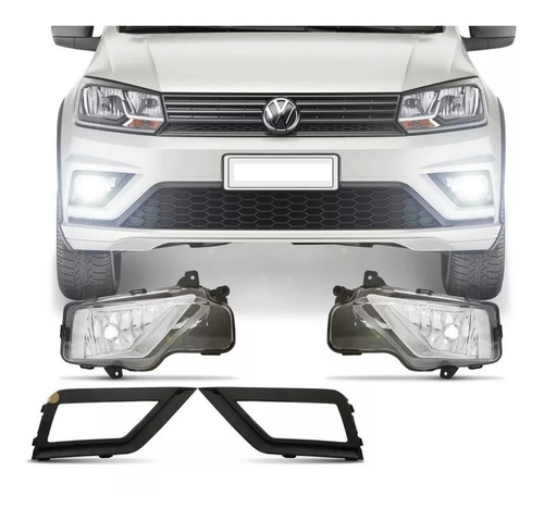 Kit Faros Auxiliar Gol Trend 2018 2019 Saveiro Nueva