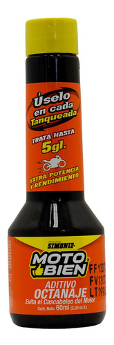 Motobien Aditivo Octanaje 60ml (201127)