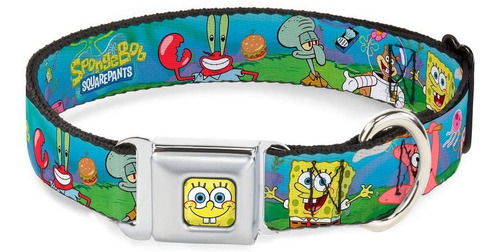 Bob Esponja Pantalones Cuadrados Pet-fashion-collares