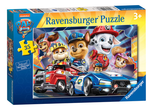 Ravensburger Paw Patrol - Rompecabezas De 35 Piezas Para Ni.