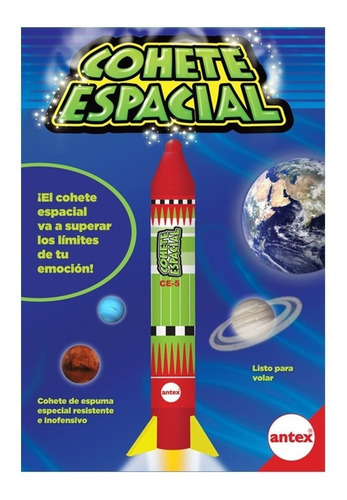 Imagen 2 de 3 de Antex Cohete Espacial Lanzalo Y Vuela De Verdad