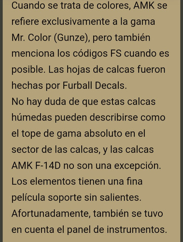Grumman F-14 D Súper Tomcat 1/48 Kit Amk