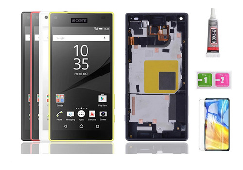 A Pantalla Lcd Con Marco Para Sony Xperia Z5 Compact