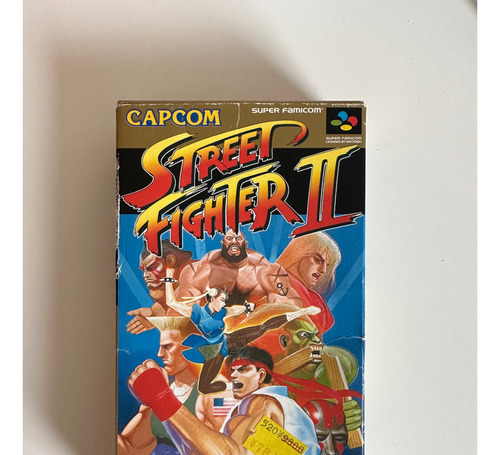 Street Fighter Ii Super Famicom (nintendo) En Caja (snes)