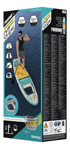 Stand Up Paddle Inflable Set Con Ventana 340x89x15cm Bestway