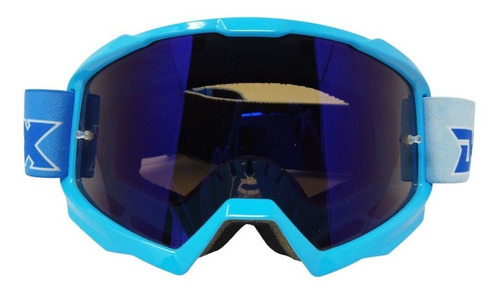 Goggles Dex Yh-189-3 Color Azul Mica Tornasol
