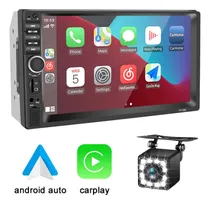 Comprar Radio Multimedia Carplay Doble Din Android Auto Fm Am Camara